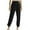Black, variant on qolati Women's Yoga Pants Trendy Wide Leg Lounge Sweatpants High Waisted Comfy Casual Joggers with Pockets Black S 4