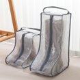 thumbnail image 2 of Boot Storage Bag Botte Debout Imperméable Résistante à l'Humidité et à la Poussière avec Fermeture Éclair pour Voyage, 2 of 7