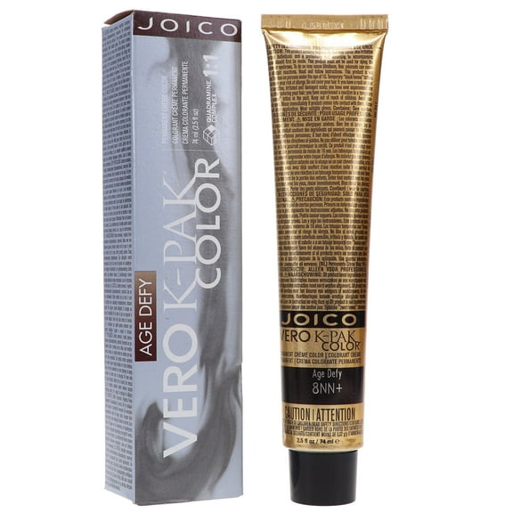 Joico Vero K-Pak Permanent Cream Hair Color (8NN Age Defy - Medium Natural Natural Blonde)