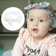 thumbnail image 6 of Bow Headband Fashion Cute Cotton Hair Band for Teenager White 6.3Inch, 6 of 6