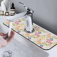thumbnail image 7 of Kdxio Retro Colorful Butterfly Pattern Non-Slip Diatom Mud Faucet Drain Pad,Self Absorbent Mat for Kitchen Sink for Variety Kitchen & Bathroom Countertops, 7 of 7