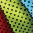 thumbnail image 2 of The Ribbon People Black and Green Polka Dot Wired Craft Ribbon 1.5" x 40 Yards, 2 of 2