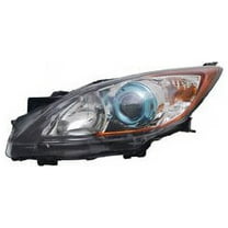 Right Headlight Assembly - Compatible with 2012 - 2013 Mazda 3