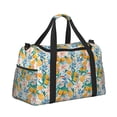 thumbnail image 2 of Picia Colorful Fruits Print Travel Duffle Bag,Weekender Bags for Women with Shoe Compartment, Gym Duffel Bag with Wet Pocket, Hospital Bags for Labor and Delivery, 2 of 7