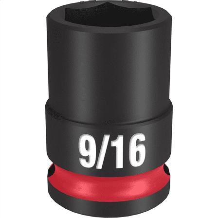 Milwaukee Tool SHOCKWAVE Impact Duty  3/8" Drive 9/16" Standard 6 Point Socket