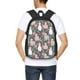thumbnail image 4 of Disketp Llamas Mochila Minimalista de Gran Capacidad, Mochila de Viaje para Escuela, Trabajo o Uso Diario, 4 of 6