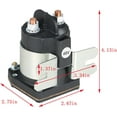 thumbnail image 6 of SEBLAFF 48V Golf Cart Solenoid 4 Terminal JU6-H1950-00 Replacement for G29 Drive Electric Golf Carts, 6 of 7