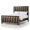 thumbnail image 3 of FOA Werren 5pc Espresso Wood Bed Set - King + 2 Nightstands + Dresser + Mirror, 3 of 15