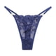 thumbnail image 3 of Women Lace T-Back Panties Diamond Embellished Thong Seamless Thin Strap G-String Ultra Thin Bikini Underwear, 3 of 5