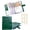 Green, variant on 2026 Upgraded Mini Tract Holder,Mini Field Service Organizer – Premium Tract Holder & Ministry Supplies Gift for Pioneers & Teenagers – Slim Multi-Pocket Literature Folder (Pink)