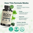 thumbnail image 5 of Body Deodorizing Supplement for Women - Magic Chlorophyll Pills for Body Odor Eliminator, it Works for Her Internal Deodorant, 30 Capsules, 5 of 8