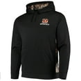 thumbnail image 2 of Men's Dunbrooke Black/Realtree Camo Cincinnati Bengals Logo Ranger Pullover Hoodie, 2 of 4