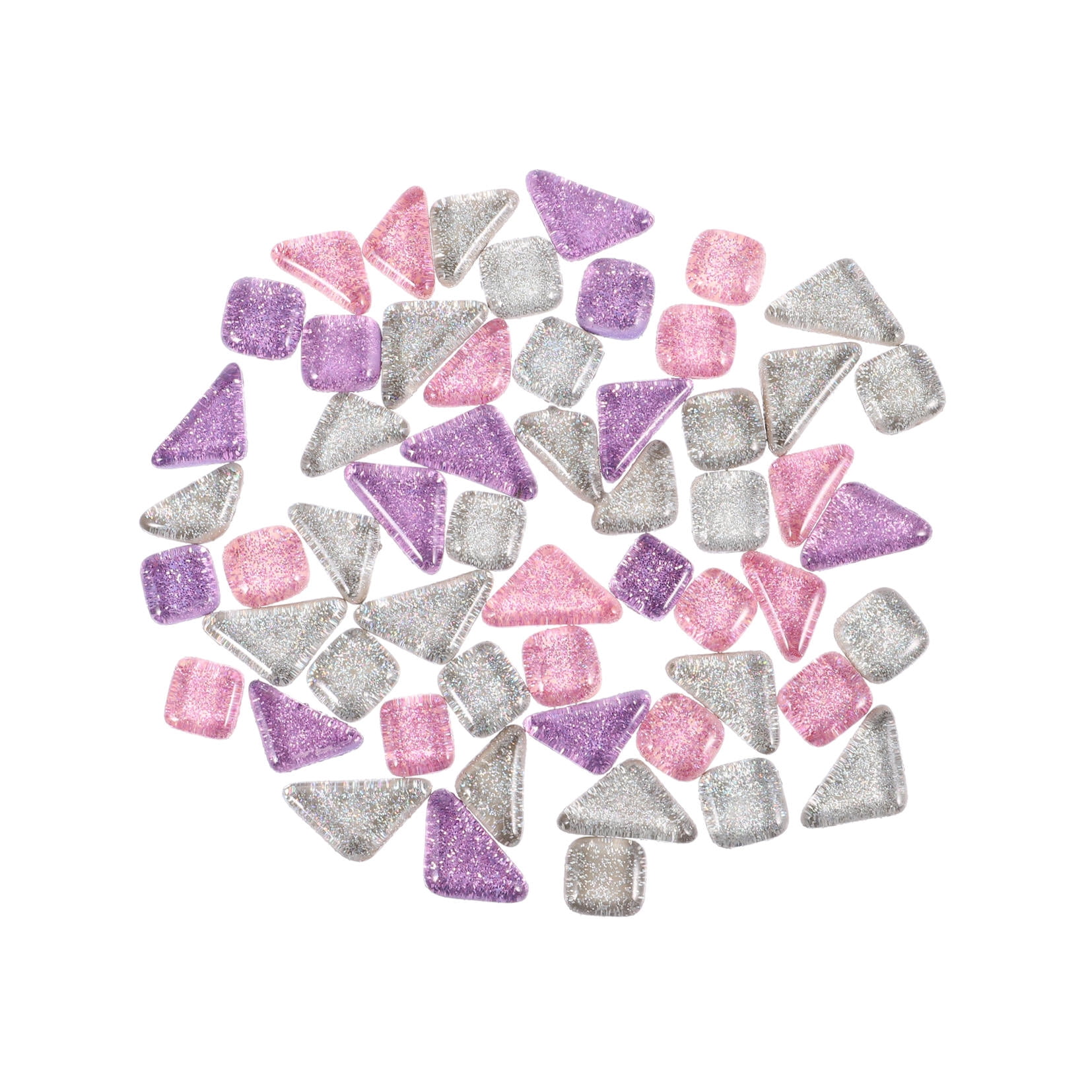 OUNONA Home Decoration Crystal Particles Irregular Tiles Child