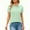 02# Mint Green, variant on Classic Short Sleeve Lightweight Women'S Polo Shirts Summer Business Casual Work Blouses,Mint Green S