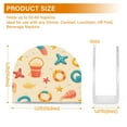 thumbnail image 4 of Yayeee Napkin Holder for Table Kitchen Paper Tissue Organization, Beach Pattern, 4 of 8