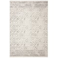 thumbnail image 3 of SAFAVIEH Tulum Merletta Moroccan Geometric Area Rug, Ivory/Grey, 5'3" x 7'6", 3 of 10