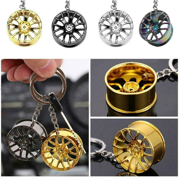 Llaveros Ganfancp Llanta Autopartes Anillos Decorativos Amuleto