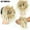 H, variant on Wig High Temperature Silk Synthetic Messy Hair Band Elastic Band Bun Natural Fiber Hairpiece for Stylish and