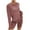 Red, variant on Summer Fsshion Two Piece of Outfits for Womens Plus Size Casual Solid Color Suit Long Sleeved Top And Shorts Two-Piece Set