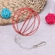 thumbnail image 5 of Bola Colgante Bola Colgante Rejilla de acero inoxidable Pet Hay Pesebre Food Ball Rabbit Grass Rack (Rojo), 5 of 5