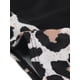thumbnail image 5 of Bañadores de dos piezas para mujer Agnes Orinda, talla grande, conjunto de bikini de leopardo de cintura alta, trajes de baño deportivos, negro 4X, 5 of 6
