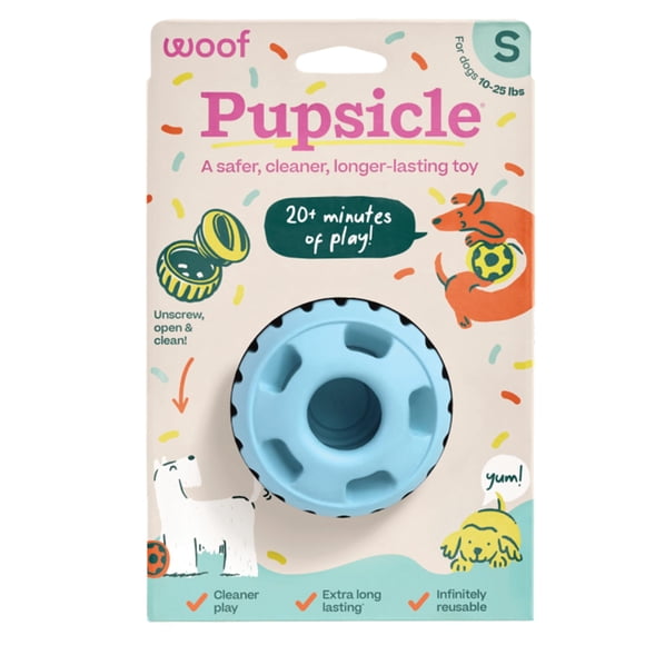 Juguete interactivo para perros WOOF Party Pupsicle para perros pequeños