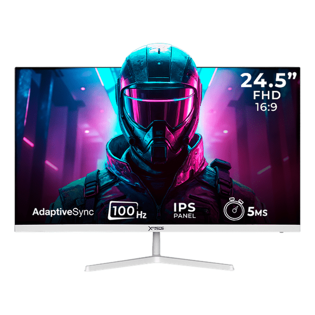 Monitor Gamer 24.5 XTREME PC GAMING Infinite Game 5ms 100Hz FHD IPS HDMI Altavoces Adaptive-Sync Blanco MXTWT245F