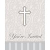 Club Pack of 96 Devotion "You're Invited" Religious Celebration Paper Invitations