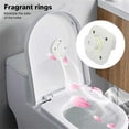 thumbnail image 4 of Mini UV Light Toilet Sanitizer Home Hotel Toilet Germicidal UV Lamp - White, 4 of 5