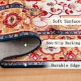 thumbnail image 3 of Hywell 8'x10' Vintage Bohemian Rug - Non-Slip Washable Carpet for Living Room, Bedroom, 3 of 6