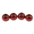 thumbnail image 6 of 50pcs Loose Beads Round Wood Beads Wooden Beads Beading Supplies 8mm Red, 6 of 6