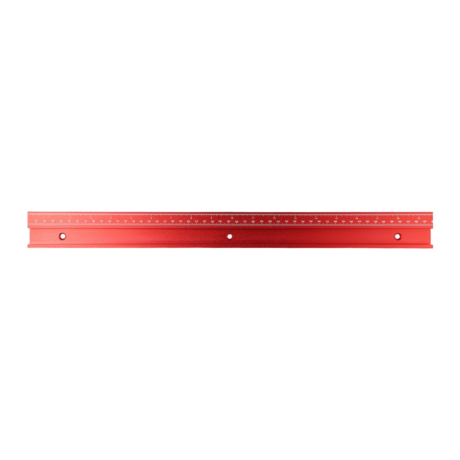 Aluminum Alloy 45 Type- T-Track T-Slot Miter Track Fixture for Router Table 500Mm