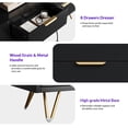 thumbnail image 5 of Danolapsi Dresser TV Stand, 8 Drawer Dresser with Power Outlet & LED Light, Modern Wood Chest of Drawers for Bedroom, Living Room, Closet, Hallway, 5 of 9