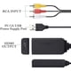 thumbnail image 4 of Cable HDMI a RCA, convertidor HDMI a RCA, AV 3RCA CVBS compuesto a 1080P HDMI adaptador de audio y vídeo compatible con NTSC para HDTV, Apple TV, PC, portátil, Xbox, DVD, etc. (hembra a macho) Xemadio 2036002, 4 of 9
