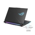 thumbnail image 6 of ASUS ROG Strix SCAR 16 (2023) Gaming Laptop, 16? Nebula HDR QHD, Nvidia RTX 4090, Intel i9-13980HX, 32GB DDR5, 2TB SSD, Win 11 Pro, G634JY-XS97, 6 of 9