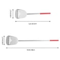 thumbnail image 2 of Phenofice Pelle en Acier Inoxydable Design Ergonomique Robuste pour les Amateurs d'Animaux 1ensemble, 2 of 8