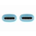 thumbnail image 3 of Tripp Lite 6ft. Safe-IT USB-C Antibacterial Cable - Ultra Flexible (M/M) - Light Blue U040AB-006-CSLB, 3 of 5