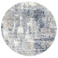 thumbnail image 2 of SAFAVIEH Amelia Boyce Abstract Area Rug, Gray/Gold, 5'3" x 5'3" Round, 2 of 12