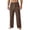 Brown, variant on Baggy Sweatpants Men Elastic Waist Wide Leg Pants Drawstring Workout Casual Joggers with Pockets
