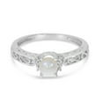 thumbnail image 6 of 14k White Gold Freshwater Cultured Pearl And Diamond Ring, 6 of 6