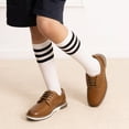 thumbnail image 6 of BURUDANI Boy's Casual Dress Oxford Comfort Uniform Formal Sneaker Shoes, 6 of 7