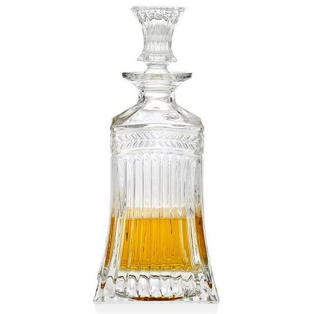 Godinger 48420 500 ml Symphony Crystal Square Whiskey Decanter