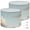 Color 1, variant on Cloud Drum Lampshades Set of 2 13"x13"x10" Abstract Hexagonal Neon Blue Highlights Dark Light Shade for Table Lamps Floor Lamp Shades Replacement Assembly Required for Kids
