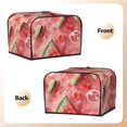 thumbnail image 3 of Picia Refreshing Watermelon Slices Print 4 Slice Toaster Cover , Toaster Protector Dustproof Kitchen Appliance Cover, Kitchen Appliance Dustproof Protector, 3 of 7
