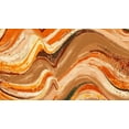 thumbnail image 2 of Pinto, Patricia 14x10 White Modern Wood Framed Museum Art Print Titled - New Concept Orange Abstract, 2 of 4