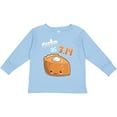 thumbnail image 3 of Inktastic Cute as 3.14 Pi Day Pumpkin Pie Pun Boys or Girls Long Sleeve Toddler T-Shirt, 3 of 5