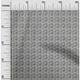 thumbnail image 2 of oneOone Velvet Medium Blue Fabric Asian Kilim Sewing Craft Projects Fabric Prints By Yard 58 Inch Wide, 2 of 5