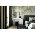 thumbnail image 6 of BS Canada Import Decor BS-100018 Santa Monica 2-Drawer Dressing Table with Mirror, White, 6 of 7