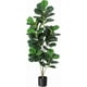 thumbnail image 1 of Yeshouse Árbol Artificial de planta de planta falsa con macemacenegro, macede falsa higuera de hoja de Fiddle para la decoración interior al aire libre de la oficina en casa, 1 of 7