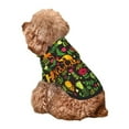 thumbnail image 5 of Gaeub Happy Halloween Floral Dog Hoodie Sweatshirts Warm Dog Clothes for Small Dogs,Puppy and Cat Costume-, 5 of 7